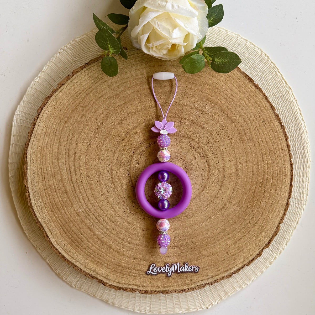 Bijou de rétroviseur – Fleur