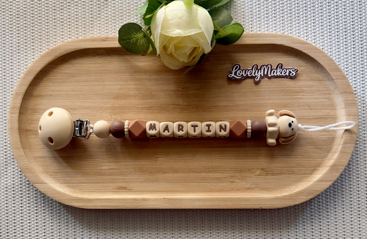 Attache lolette personnalisée – Chien