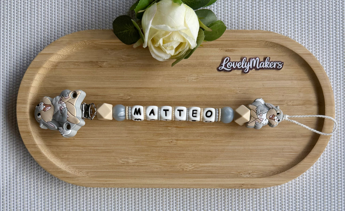 Attache lolette Disney personnalisée – Pan-Pan
