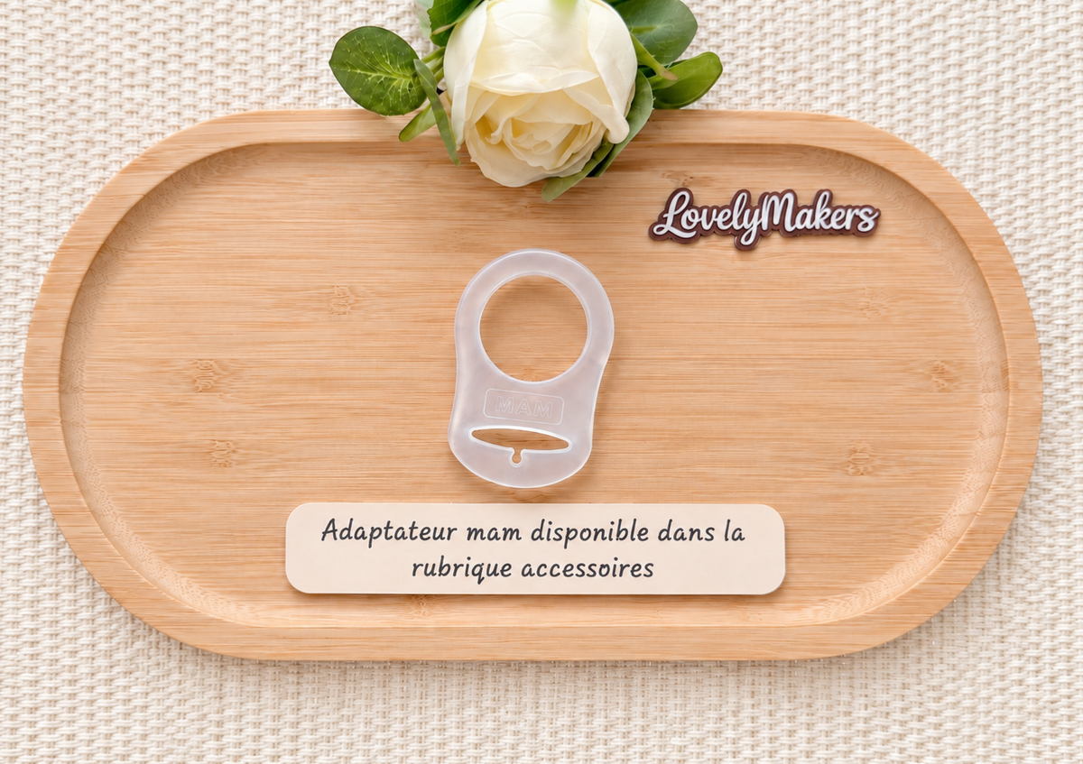 Attache lolette personnalisée – Chien