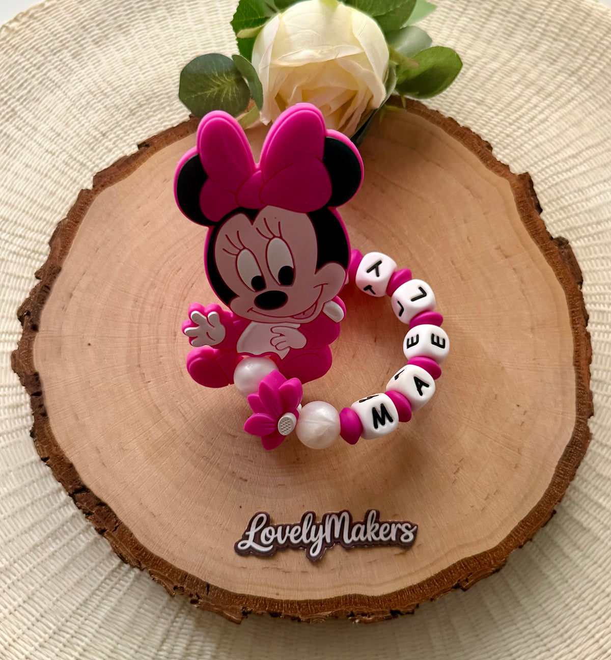 Anneau de dentition Disney personnalisé – Minnie