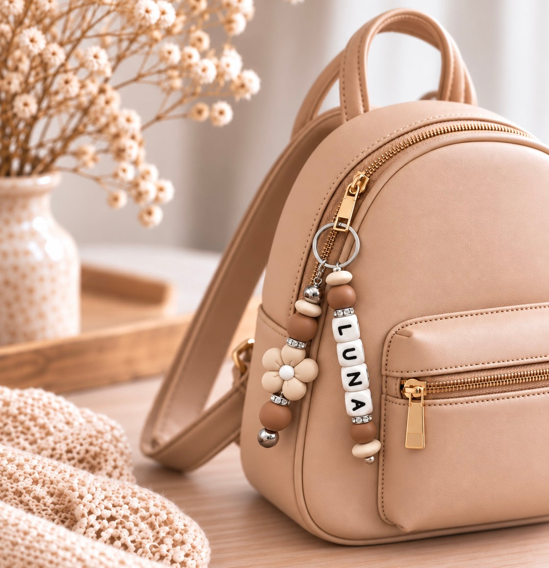 Porte-clés premium – Fleur