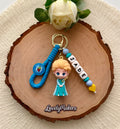 Porte-clés 3D personnalisé – Elsa