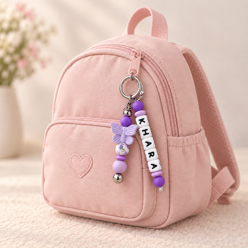 Porte-clés personnalisé – Papillon