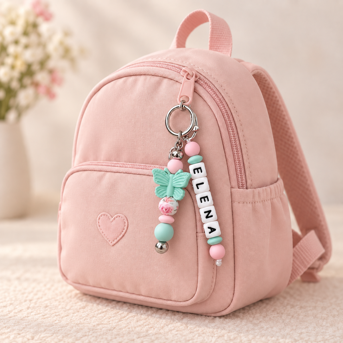 Porte-clés personnalisé – Papillon