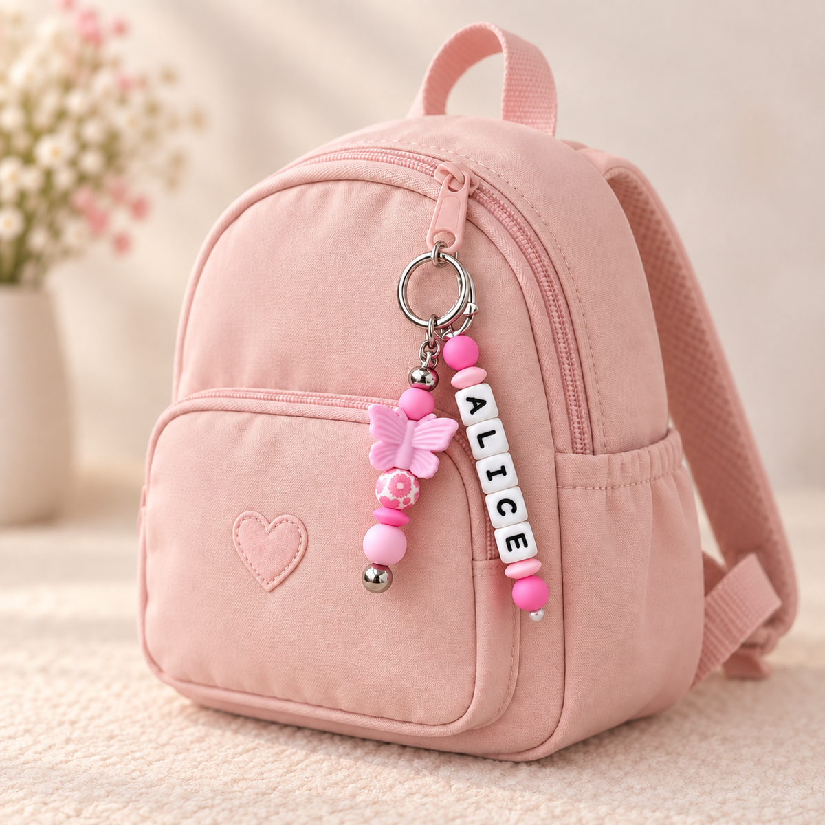 Porte-clés personnalisé – Papillon