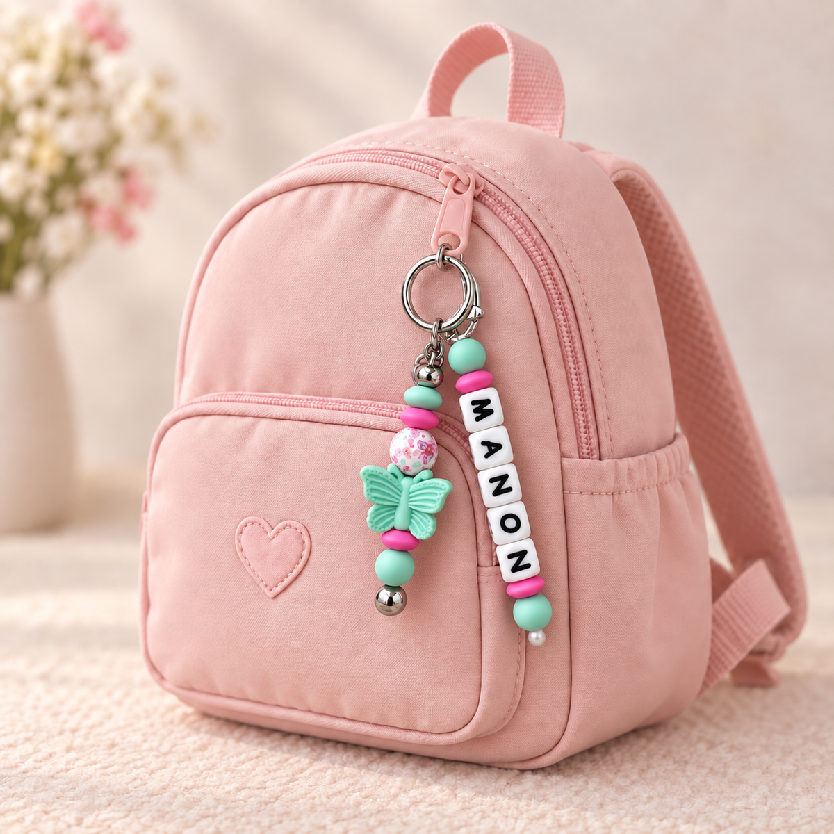 Porte-clés personnalisé – Papillon