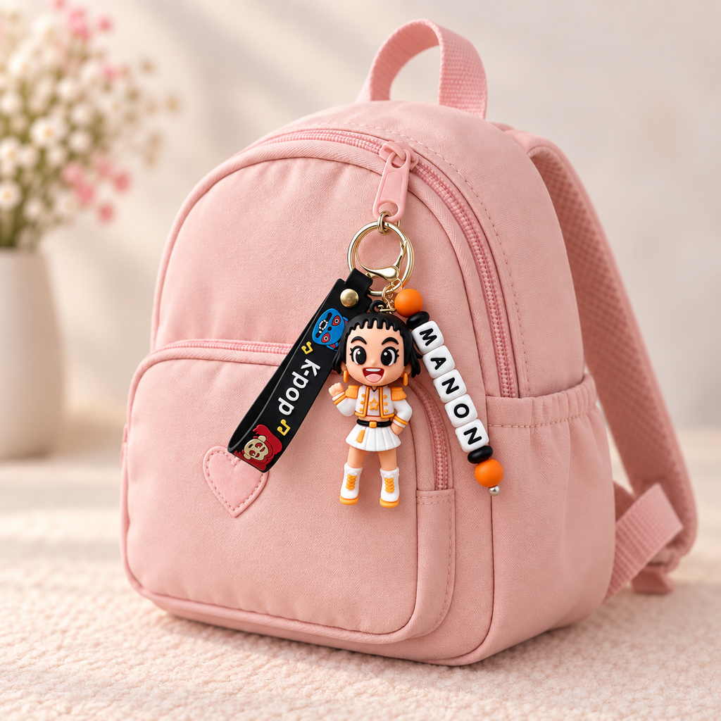 Porte-clés 3D personnalisé – Zoey