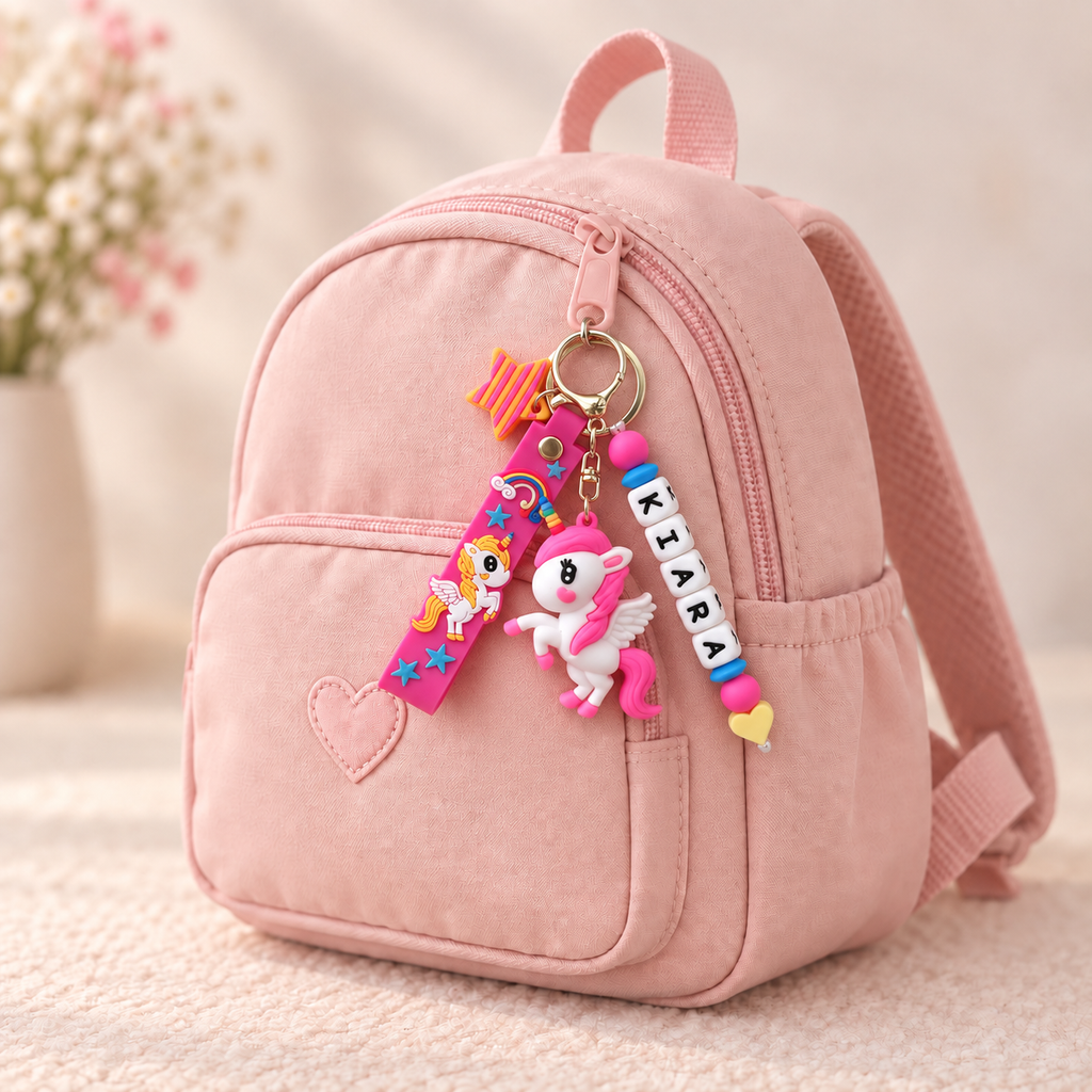 Porte-clés 3D personnalisé – Licorne