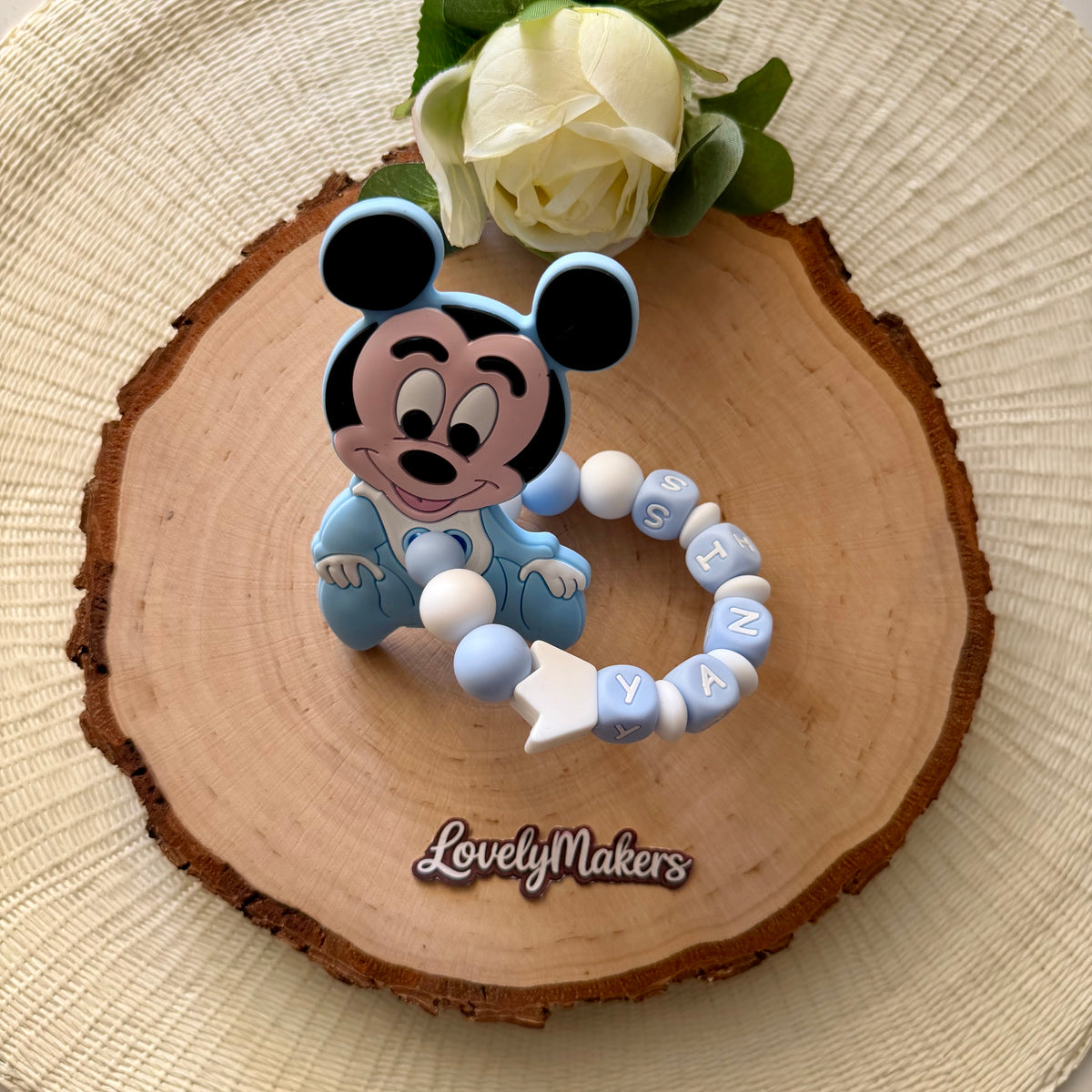 Anneau de dentition Disney personnalisé – Mickey