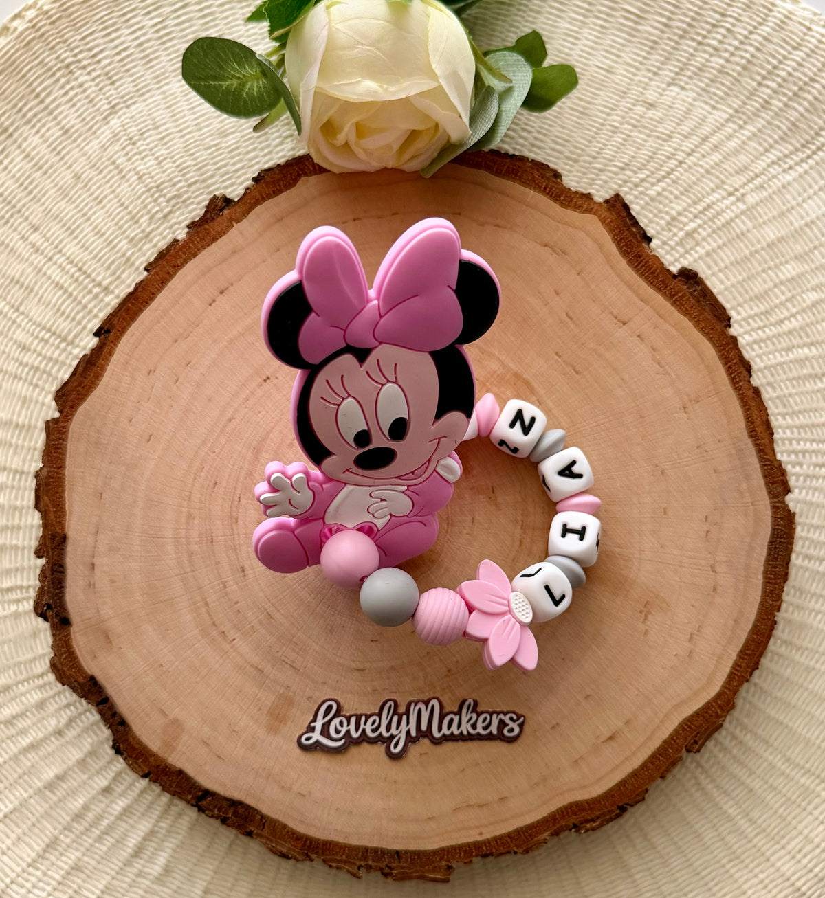 Anneau de dentition Disney personnalisé – Minnie