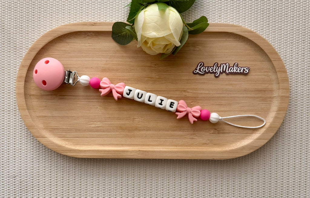 Attache lolette personnalisée – Noeud