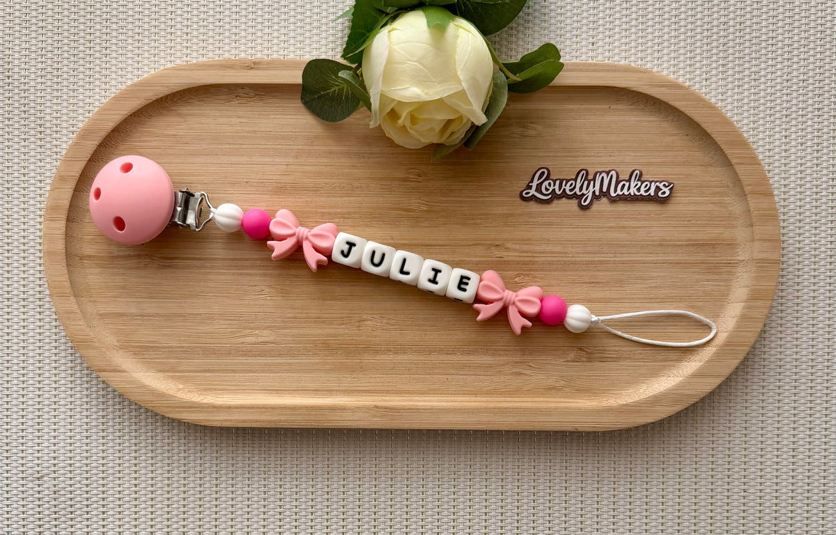 Attache lolette personnalisée – Noeud
