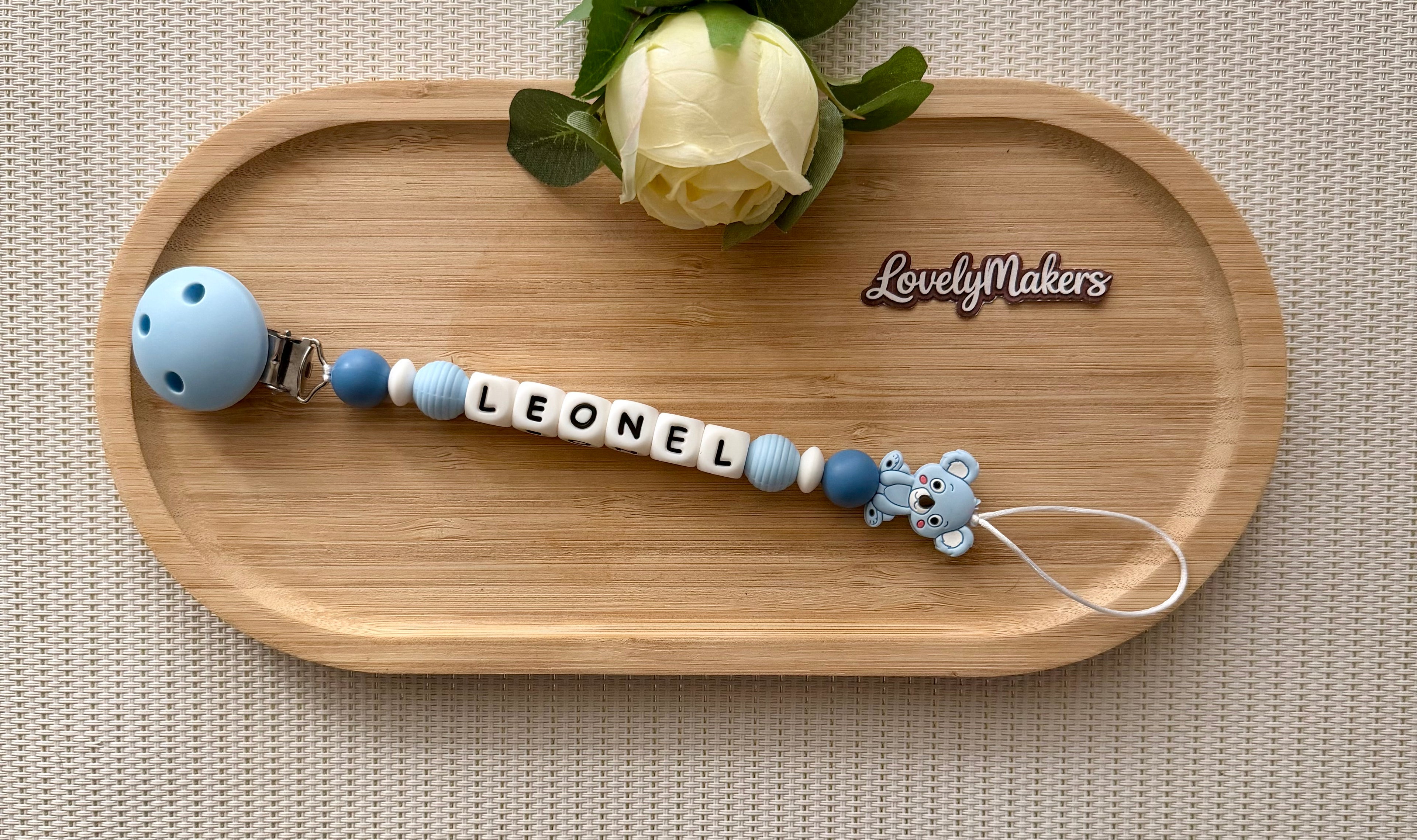 Attache lolette personnalisée – koala