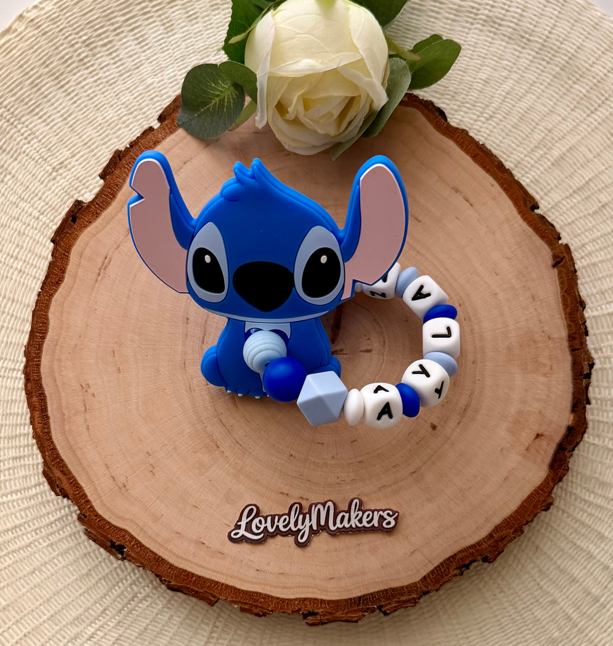 Anneau de dentition Disney personnalisé – Stitch