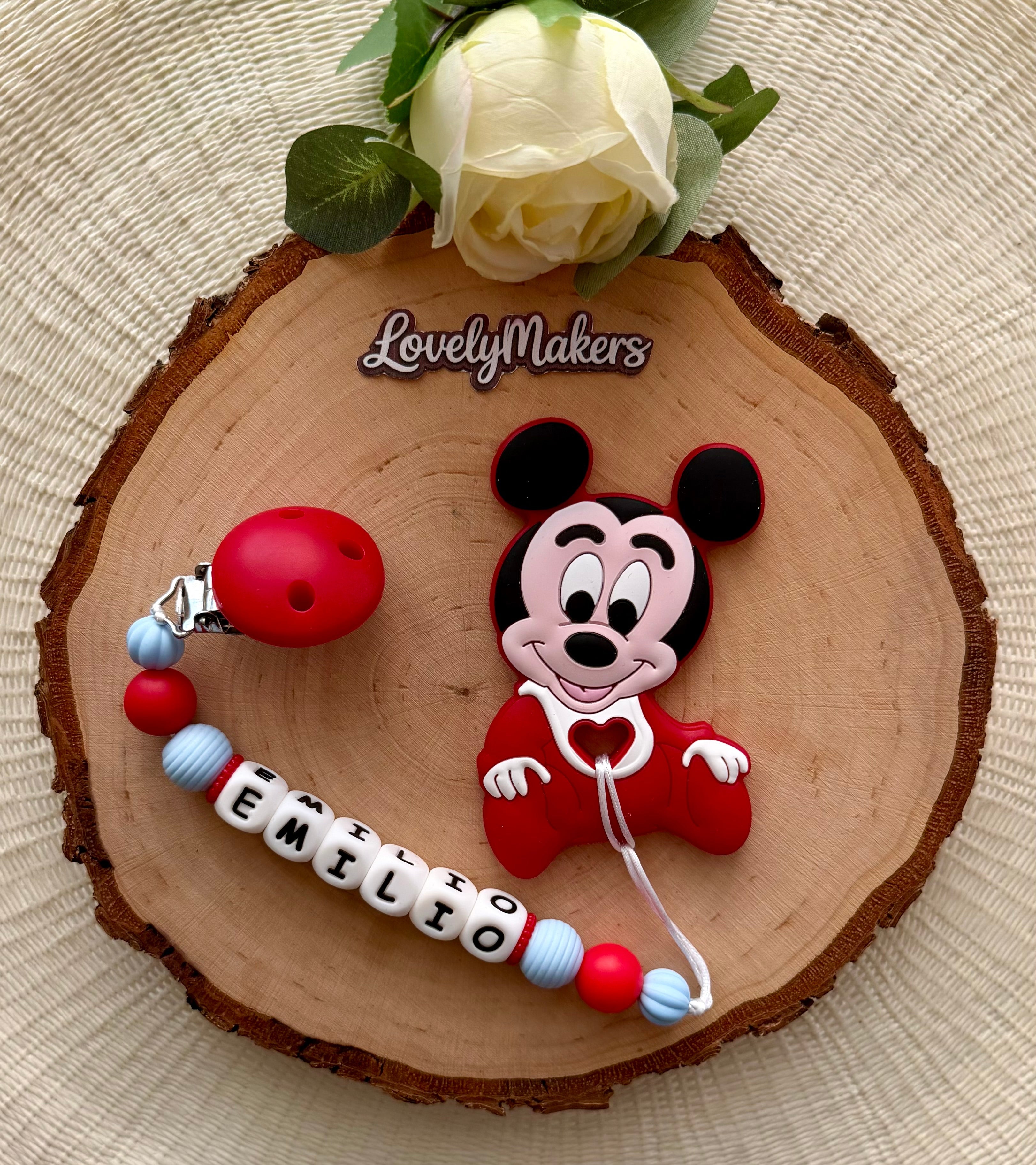 Attache de dentition Disney personnalisé – Mickey
