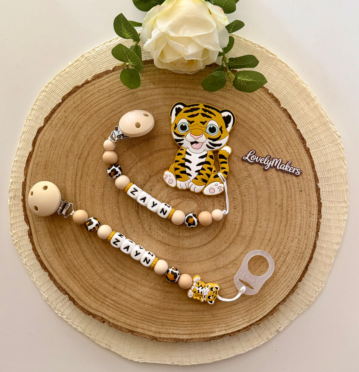 Coffret personnalisé – Tigre