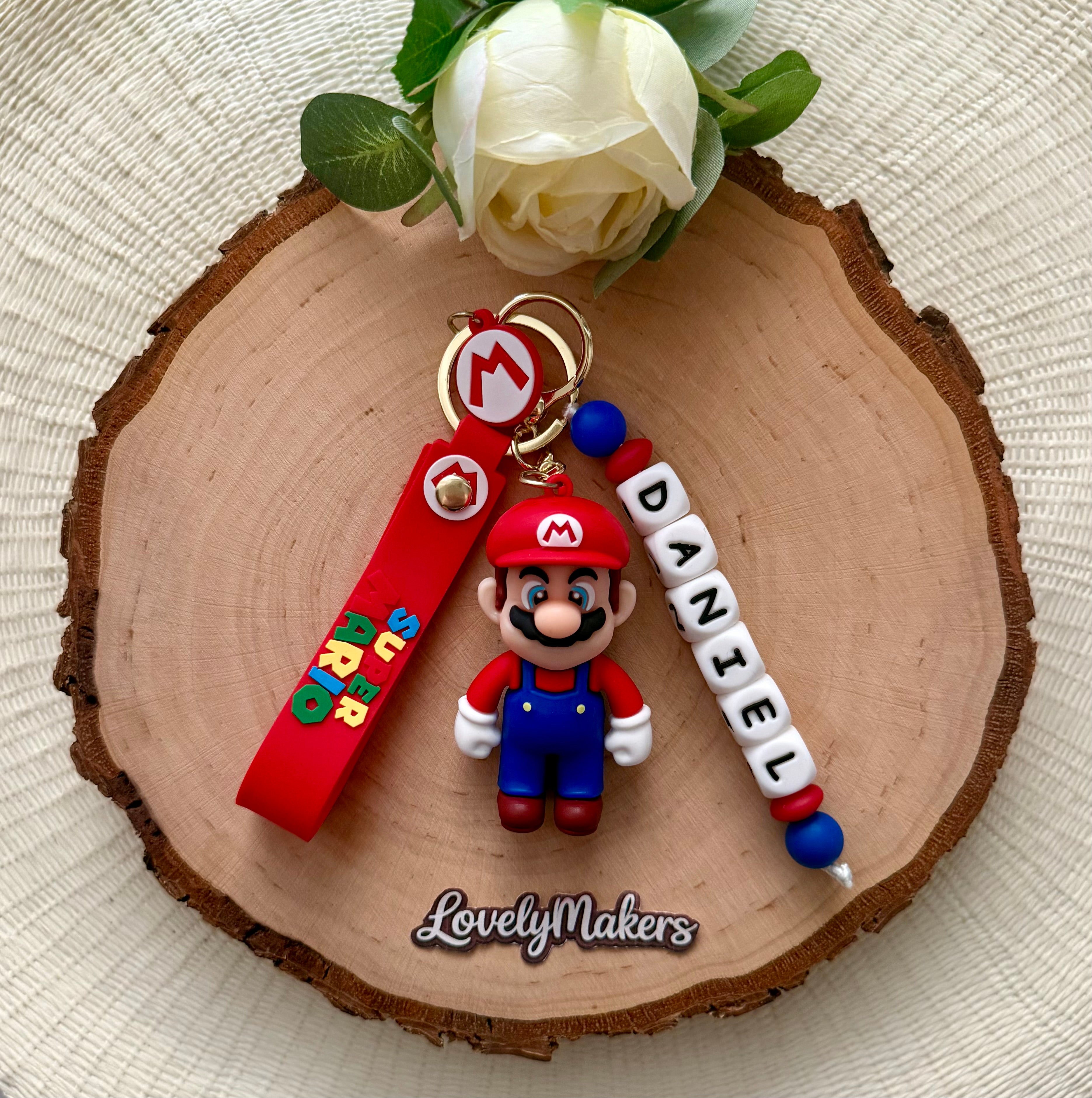 Porte-clés 3D personnalisé – Mario