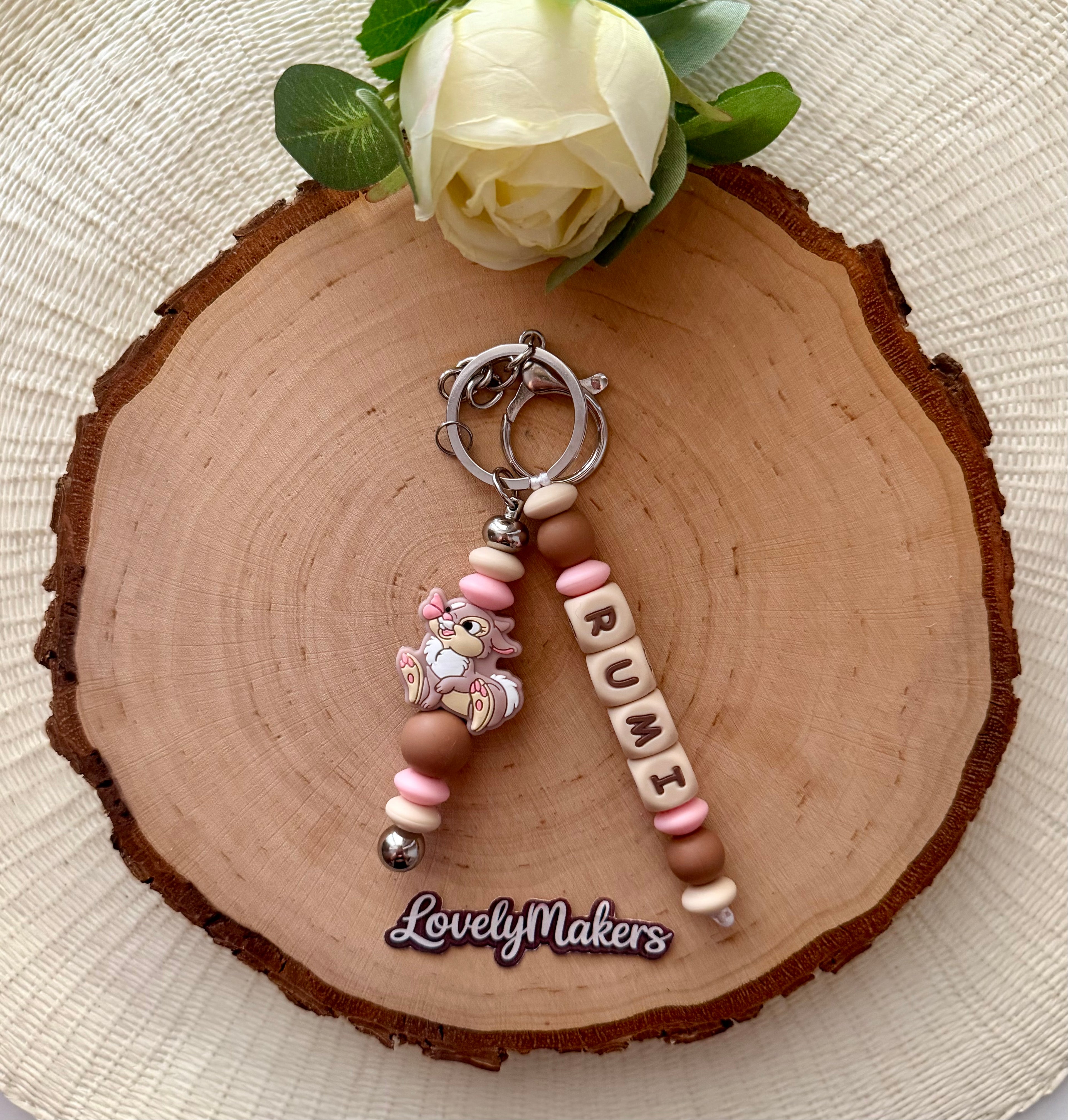 Porte-clés Disney personnalisé – Miss Bunny