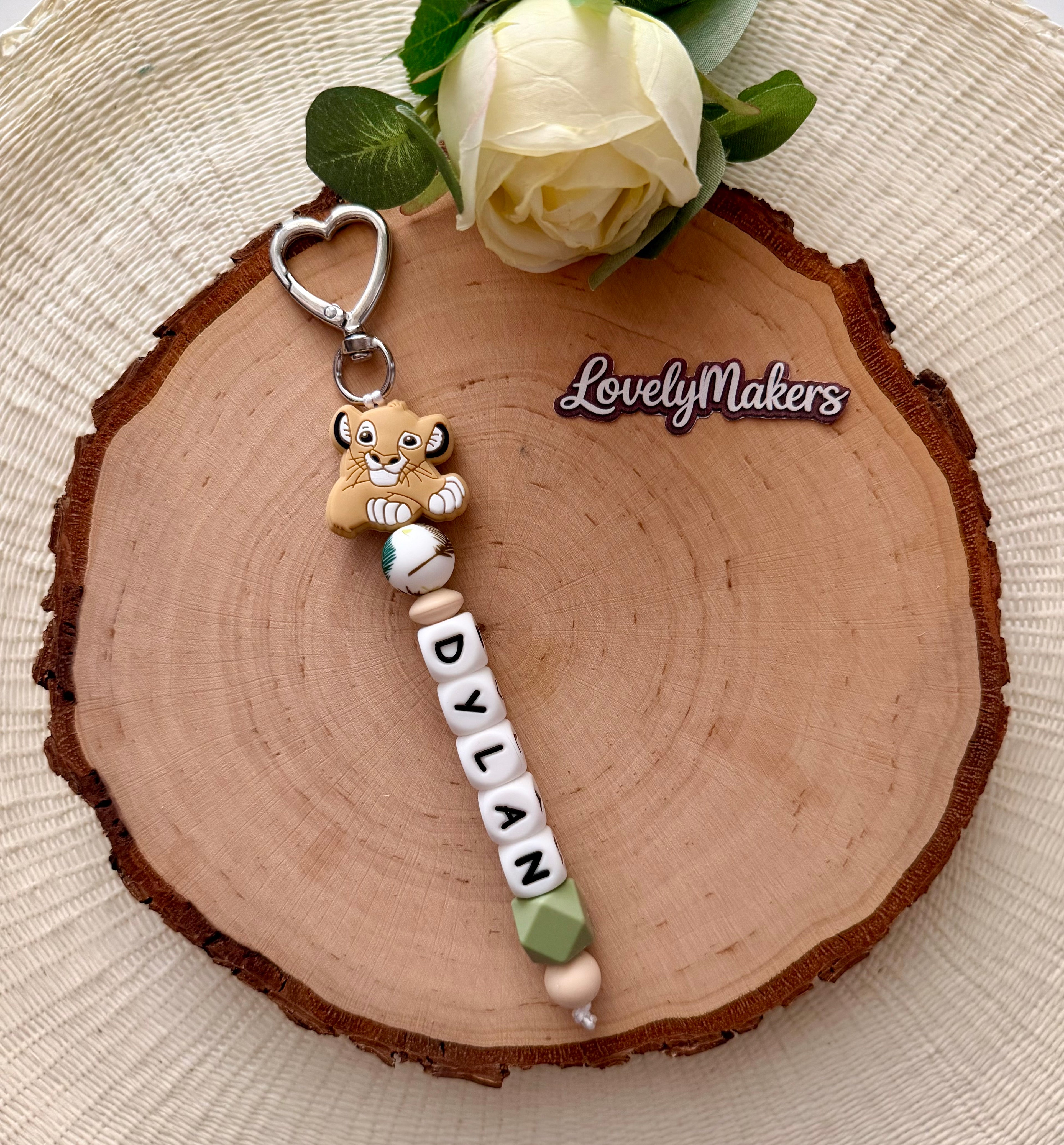 Porte-clés Disney personnalisé – Simba