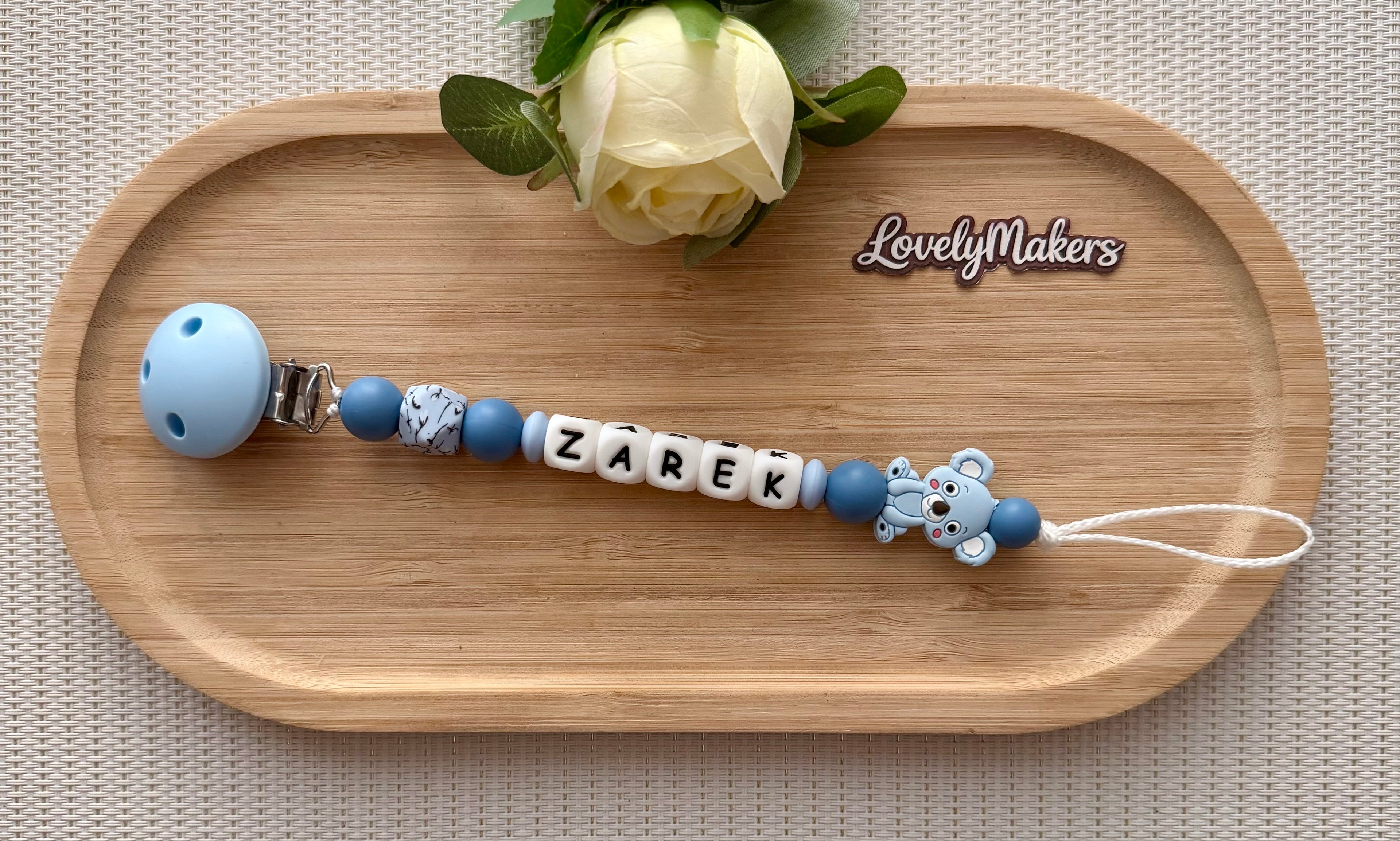 Attache lolette personnalisée – koala